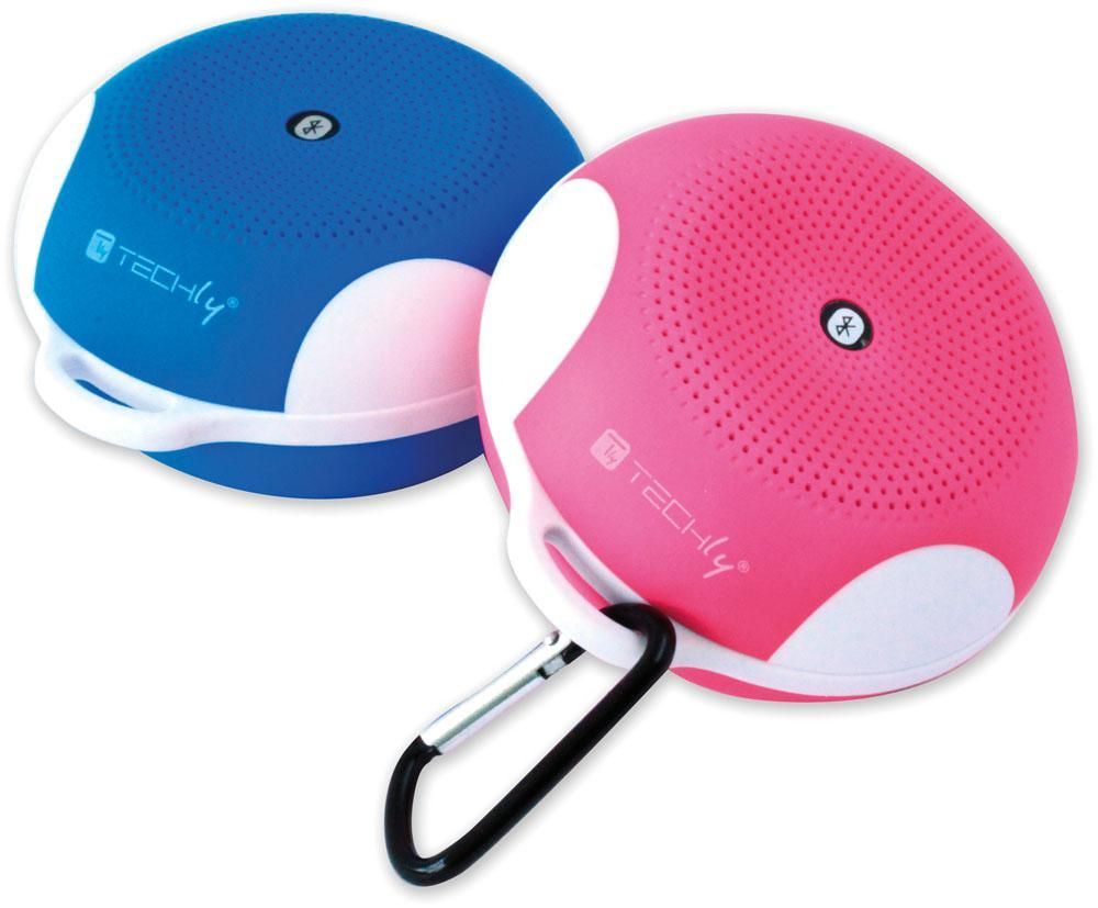 speaker portatile bluetooth wireless sport microsd azzurro