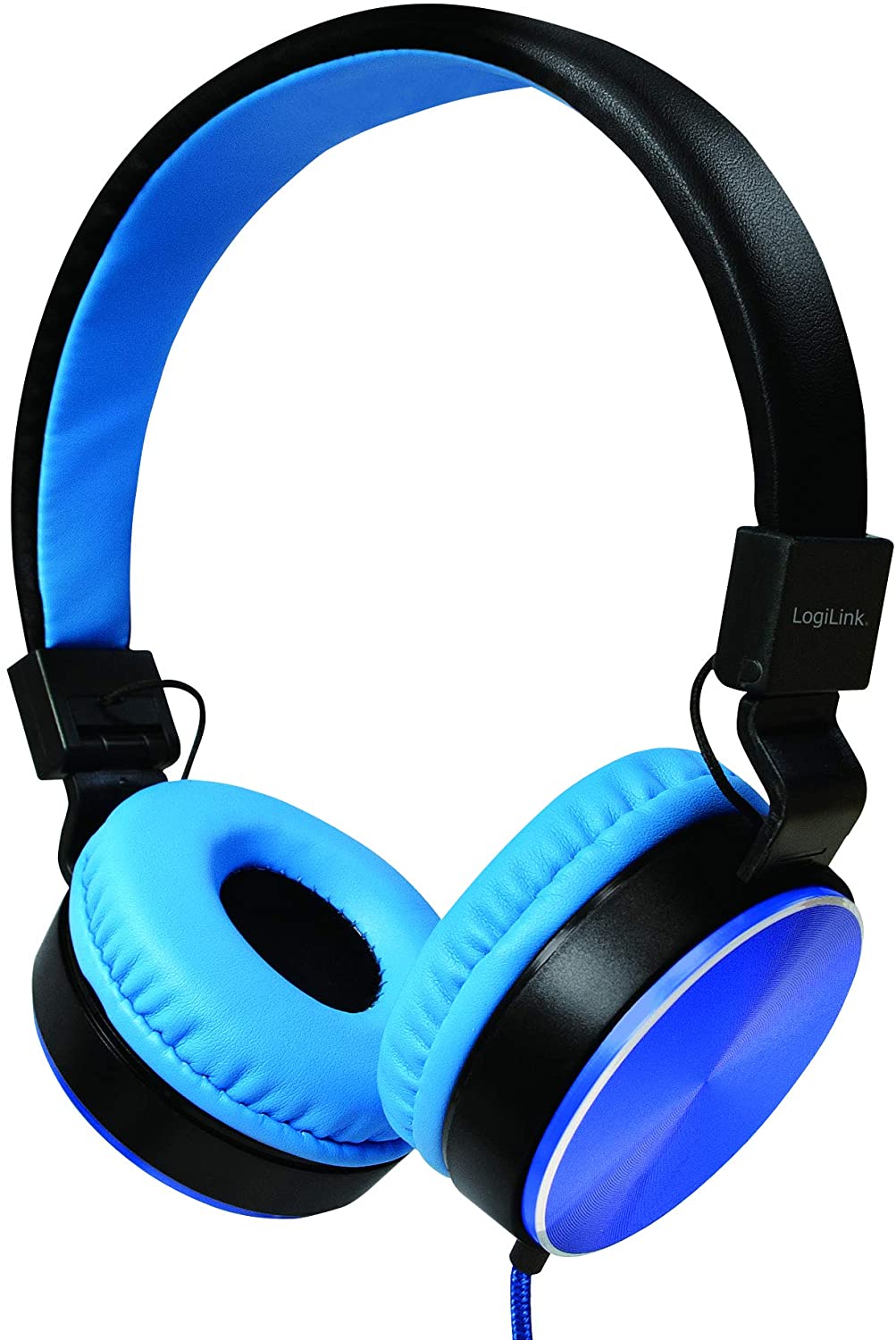 cuffie stereo eleganti e pieghevoli alta qualità e comfort elevato blu