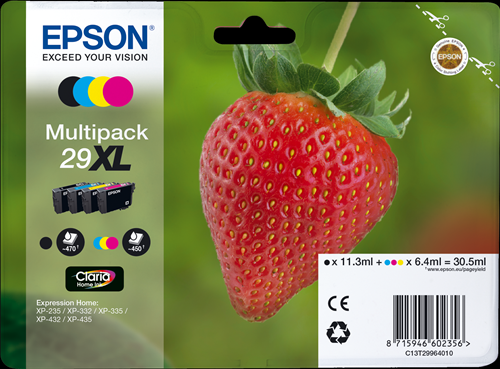 EPSON - FRAGOLA - 29 XL - MULTIPACK SERIE 29XL