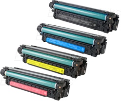COMPATIBILE - 504A - CE252A - TONER GIALLO PER HP COLOR LASERJET CP3525 - 5K