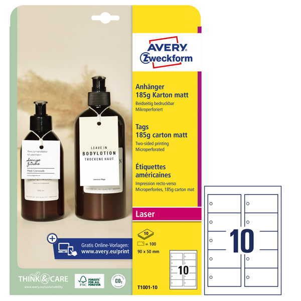 Etichette Carta Copy-laser-inkjet